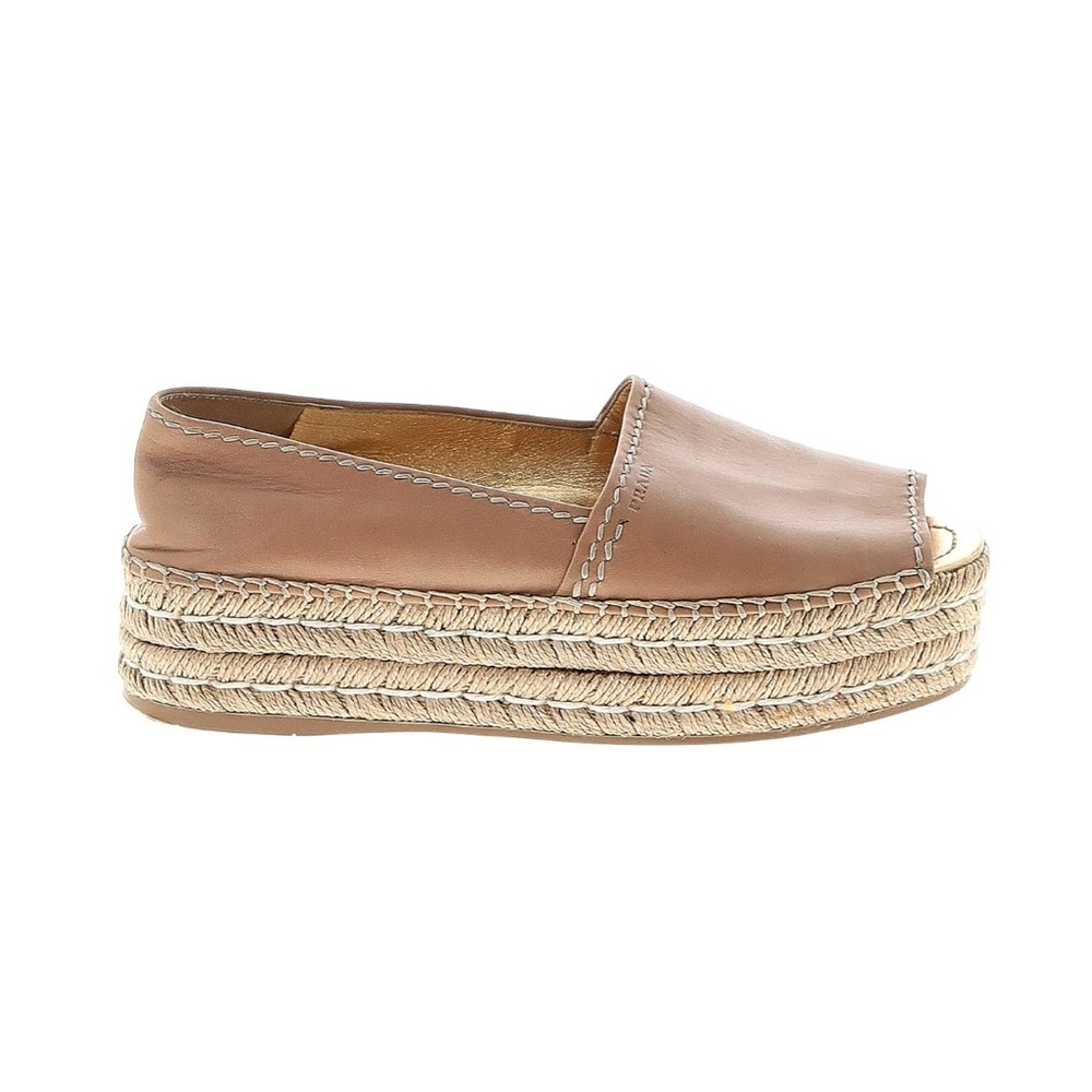 Prada platform espadrilles